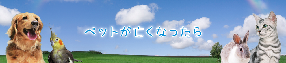 ペットが亡くなったら